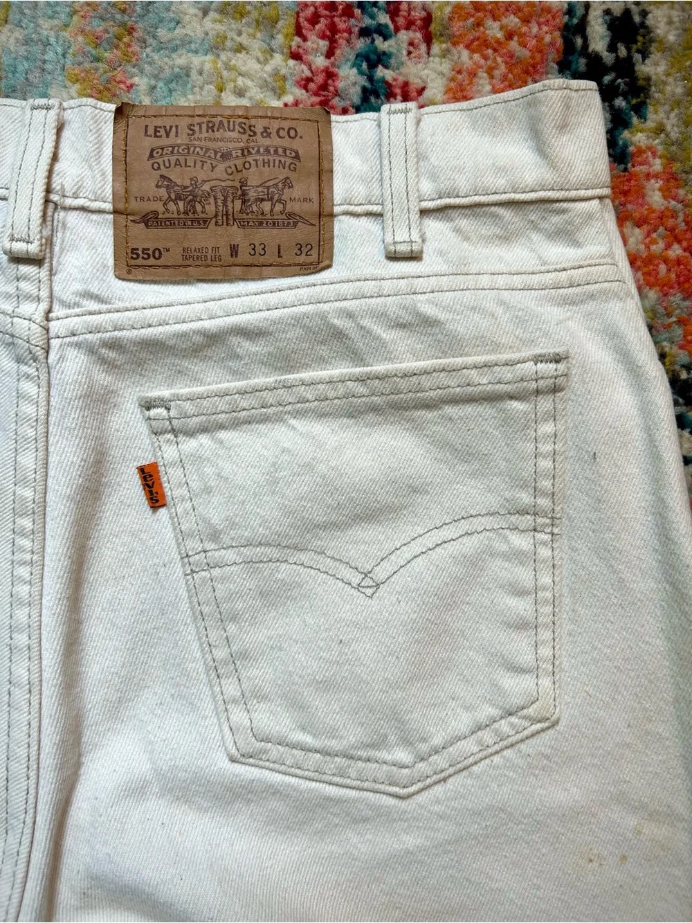 Levis tag size